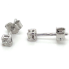 Witgouden diamanten oorbellen 0.10ct - 55520 Witgouden diamanten oorbellen 0.10ct - 55520