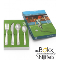 Voetbal bestek vierdelig - 55995 Voetbal bestek vierdelig - 55995