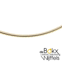 Spang rond double/goudkleurig 42cm - 57612 Spang rond double/goudkleurig 42cm - 57612