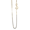 ketting venetiaans Double/goudkleurig 50cm - 57613