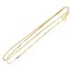 Ketting venetiaans double/goudkleurig 45cm 1.2mm - 57614 Ketting venetiaans double/goudkleurig 45cm 1.2mm - 57614