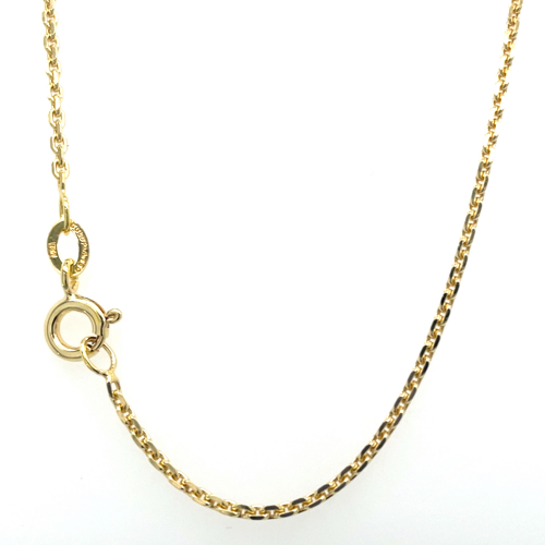 Ketting Ankers double /goudkleurig 50cm 1.7mm - 57615 Ketting Ankers double /goudkleurig 50cm 1.7mm - 57615