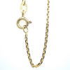 Ketting Ankers double /goudkleurig 50cm 1.7mm - 57615 Ketting Ankers double /goudkleurig 50cm 1.7mm - 57615