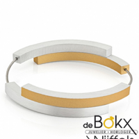 Clic by suzanne armband A32G goud kleur met vier bogen met dubbele magneetsluitingen - 56281