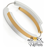 Clic by suzanne armband A32G goud kleur met vier bogen met dubbele magneetsluitingen - 56281