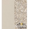 Armband fougeres 40mm les Georgettes zilver met 2 leertjes - 55786 Armband fougeres 40mm les Georgettes zilver met 2 leertjes - 55786