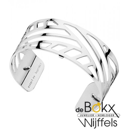 Armband ruban 25mm les Gorgettes zilver met leetje geel, blauw - 55796 Armband ruban 25mm les Gorgettes zilver met leetje geel, blauw - 55796