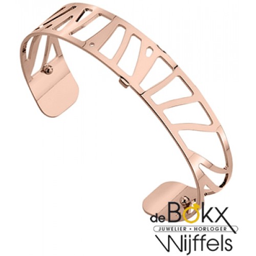 Armband perroquet 14mm les Georgettes roze goud XL - 55802