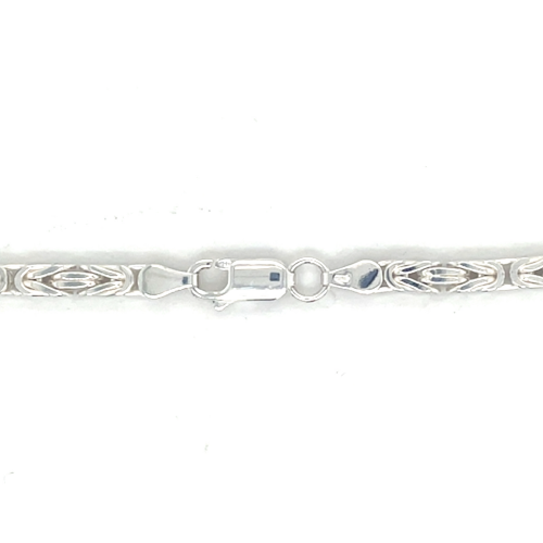 koningsketting 60cm zilver 3.5mm - 55540 koningsketting 60cm zilver 3.5mm - 55540