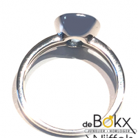 Witgoud damesringen met topaas maat 57 - 55750 Witgoud damesringen met topaas maat 57 - 55750
