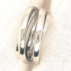 Zilver ring maat 56 - 55963