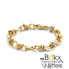 Geelgouden schakelarmband met luxe karabijnsluiting 19.5cm - 56361 Geelgouden schakelarmband met luxe karabijnsluiting 19.5cm - 56361