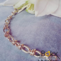 Geelgouden schakelarmband met luxe karabijnsluiting 19.5cm - 56361 Geelgouden schakelarmband met luxe karabijnsluiting 19.5cm - 56361