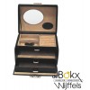 sieraden koffer windrose zwart merino 803676-8 - 56402 sieraden koffer windrose zwart merino 803676-8 - 56402