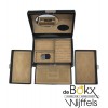sieraden koffer windrose zwart merino 803676-8 - 56402 sieraden koffer windrose zwart merino 803676-8 - 56402