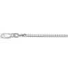 gourmet ketting 45cm zilver 2.4mm - 56481