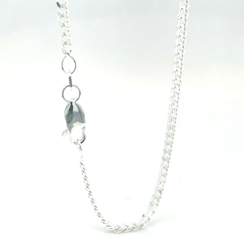 gourmet ketting 45cm zilver 2.4mm - 56481