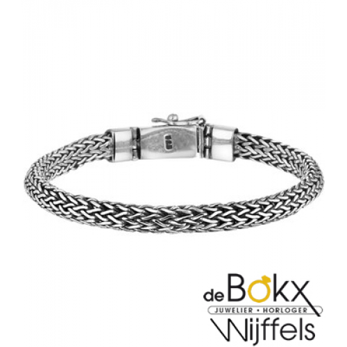 zilveren uniseks armband geoxideerd - 55892 zilveren uniseks armband geoxideerd - 55892
