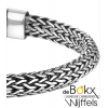 zilveren uniseks armband geoxideerd - 55892 zilveren uniseks armband geoxideerd - 55892