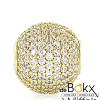 parelketting met magneetsluiting rond double zirkonia - 56493 parelketting met magneetsluiting rond double zirkonia - 56493