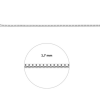 ketting 50 cm venetiaans zilver 1.7 - 56479
