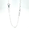 figaro ketting 60cm zilver 2.75mm - 56480