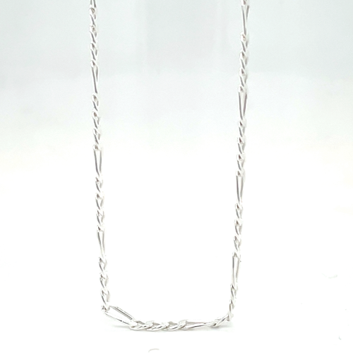 figaro ketting 60cm zilver 2.75mm - 56480