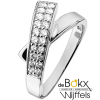 Ring met zirkonia in maat 56 in zilver - 55900 Ring met zirkonia in maat 56 in zilver - 55900