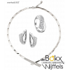 Ring met zirkonia in maat 56 in zilver - 55900 Ring met zirkonia in maat 56 in zilver - 55900