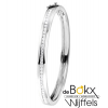 Bangel armband massief zilver met zirkonia - 56683 Bangel armband massief zilver met zirkonia - 56683