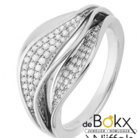 Bijzondere witgouden diamanten ring maat 54 - 56689 Bijzondere witgouden diamanten ring maat 54 - 56689