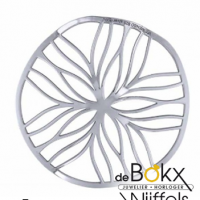 My imenso 33mm line flower zilver - 56723 My imenso 33mm line flower zilver - 56723