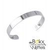 les Georgettes armband 14mm bandeau zilver - 56033 les Georgettes armband 14mm bandeau zilver - 56033