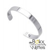 les Georgettes armband 14mm bandeau zilver - 56033 les Georgettes armband 14mm bandeau zilver - 56033