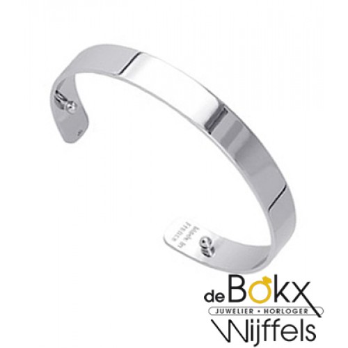 les Georgettes armband 14mm bandeau zilver - 56033 les Georgettes armband 14mm bandeau zilver - 56033