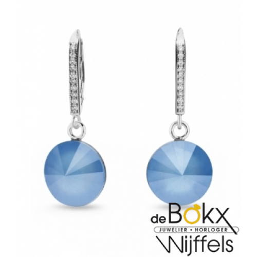 Spark candy chic oorbellen KACL112212SB met kristal summer blue - 56564 Spark candy chic oorbellen KACL112212SB met kristal summer blue - 56564