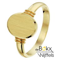 gouden graveerring massief mat gediamanteerd maat 55 - 56801 gouden graveerring massief mat gediamanteerd maat 55 - 56801