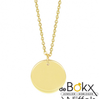 Gouden ketting met rondje - 56810 Gouden ketting met rondje - 56810