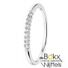 Witgoud damesring met diamant maat 53 - 56814 Witgoud damesring met diamant maat 53 - 56814