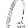 Witgoud damesring met diamant maat 53 - 56814 Witgoud damesring met diamant maat 53 - 56814