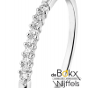 Witgoud damesring met diamant maat 53 - 56814 Witgoud damesring met diamant maat 53 - 56814