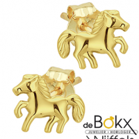 Gouden kinderknoppen paard - 56878 Gouden kinderknoppen paard - 56878