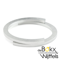 Clic by suzanne armband met ijsmattering A23 - 56770 Clic by suzanne armband met ijsmattering A23 - 56770