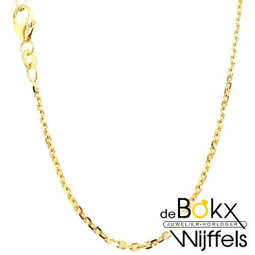 ketting Anker 50cm 14 karaat goud 1,6mm - 58401 ketting Anker 50cm 14 karaat goud 1,6mm - 58401