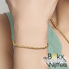armband geelgoud met zilveren kern 19cm 2.8mm - 58417 armband geelgoud met zilveren kern 19cm 2.8mm - 58417