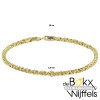 armband geelgoud met zilveren kern 19cm 2.8mm - 58417 armband geelgoud met zilveren kern 19cm 2.8mm - 58417