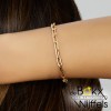 armband geelgoud met zilveren kern 19cm 5mm - 58419 armband geelgoud met zilveren kern 19cm 5mm - 58419