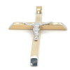 Grote gouden hanger kruis met corpus - 58394 Grote gouden hanger kruis met corpus - 58394