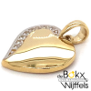 hanger hartje goud met zirkonia - 58398 hanger hartje goud met zirkonia - 58398