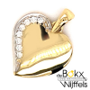 hanger hartje goud met zirkonia - 58398 hanger hartje goud met zirkonia - 58398